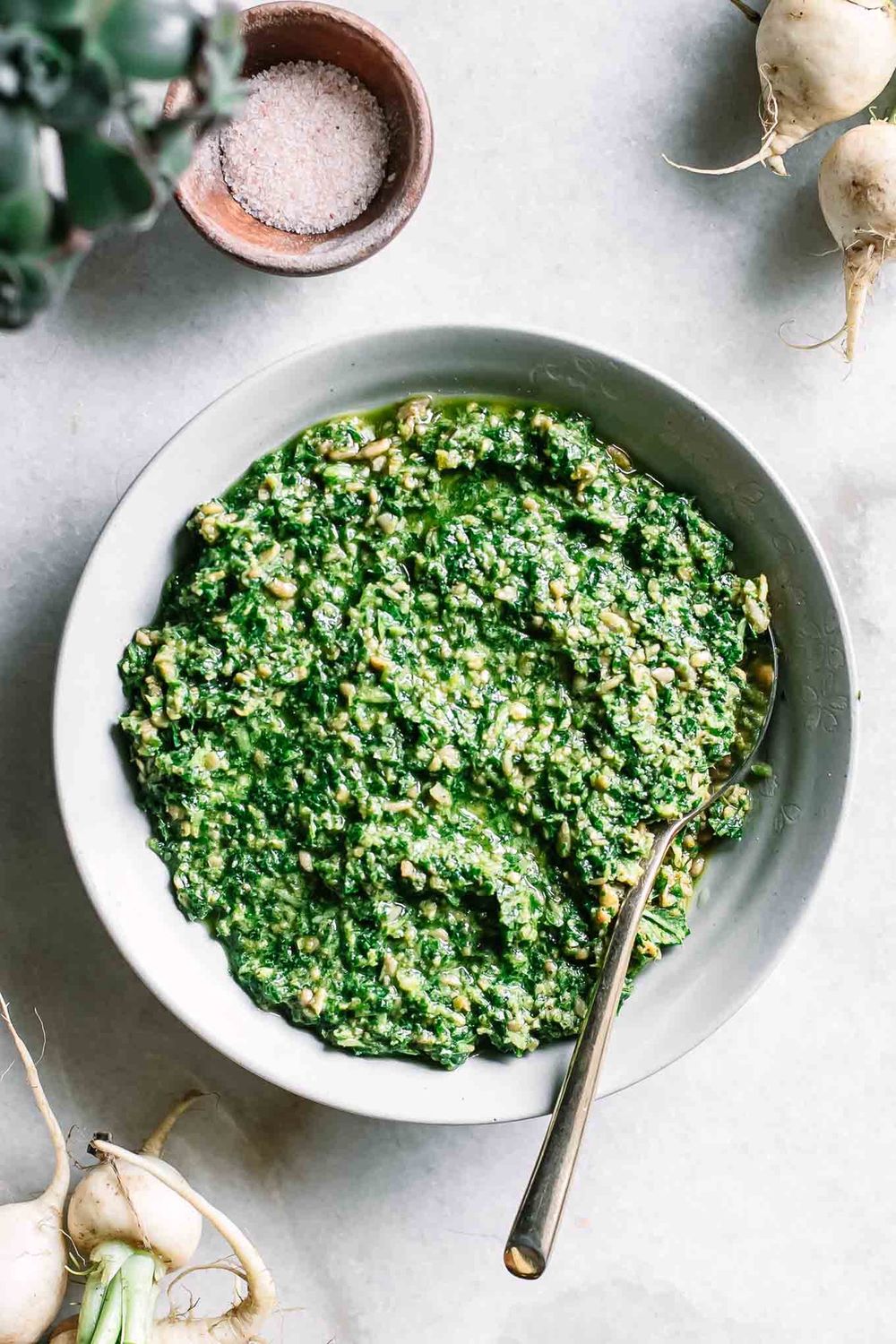 Turnip Green Pesto