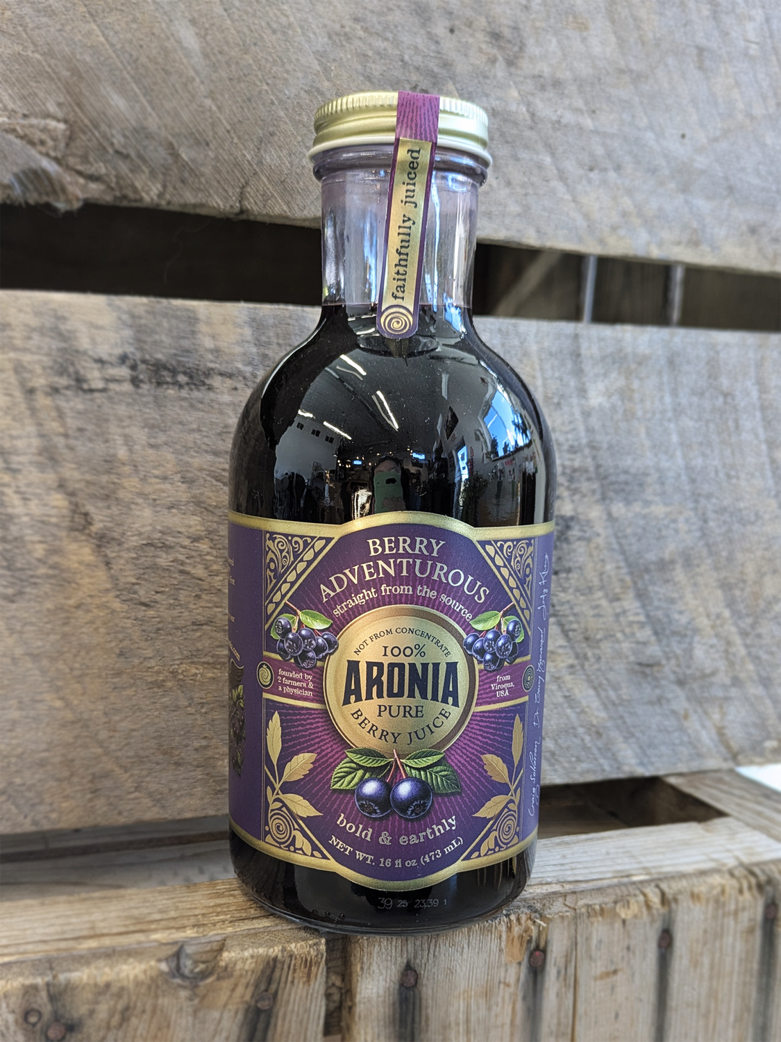 Aronia Berry Juice (16oz)