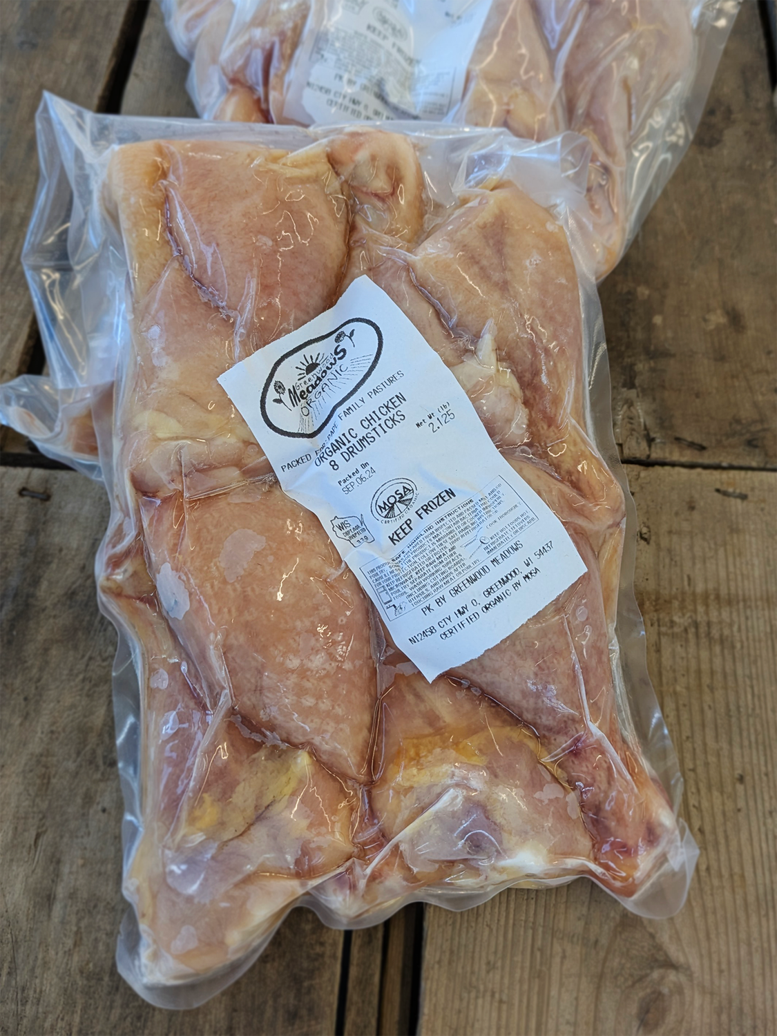 Organic Chicken Drumsticks (Bone-in/Skin-on)