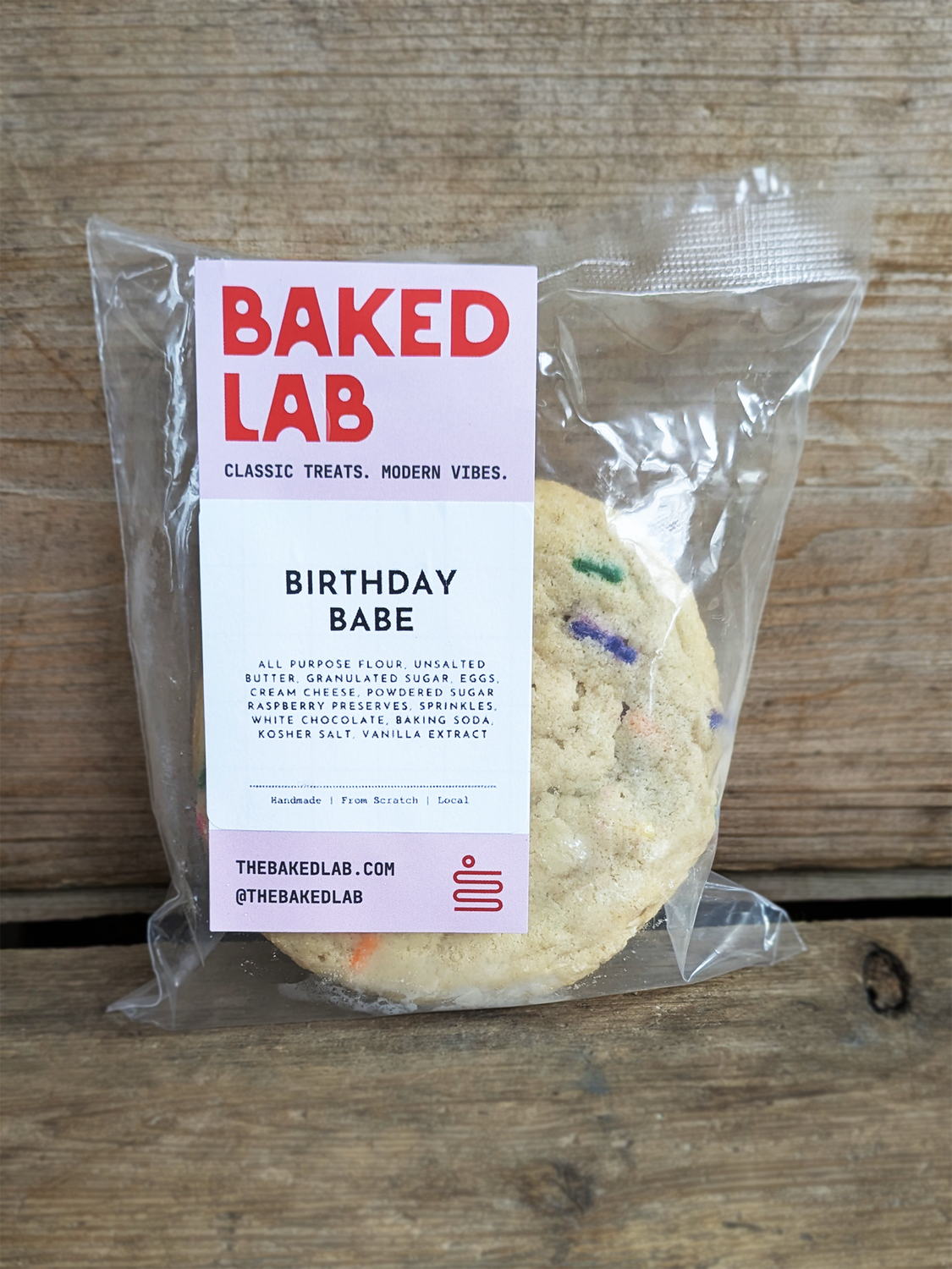 Birthday Babe Cookie Sandwich