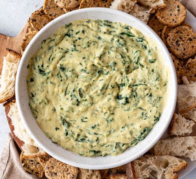 Vegan Spinach Artichoke Dip