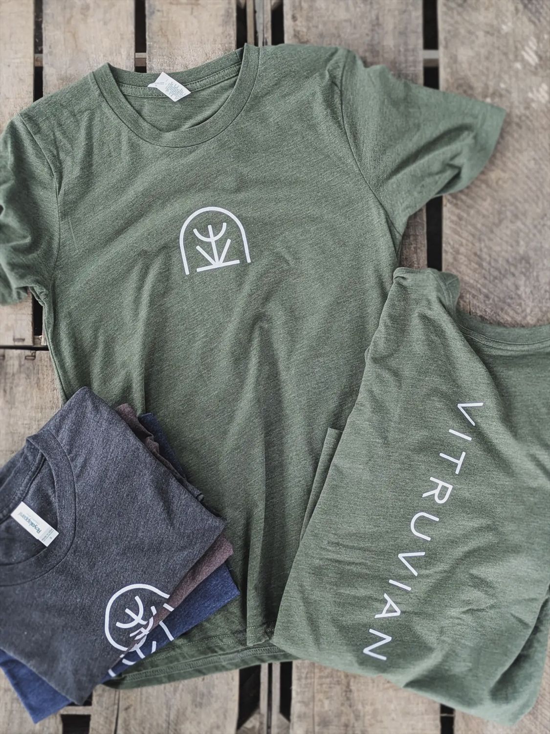 Green Vitruvian Shirt