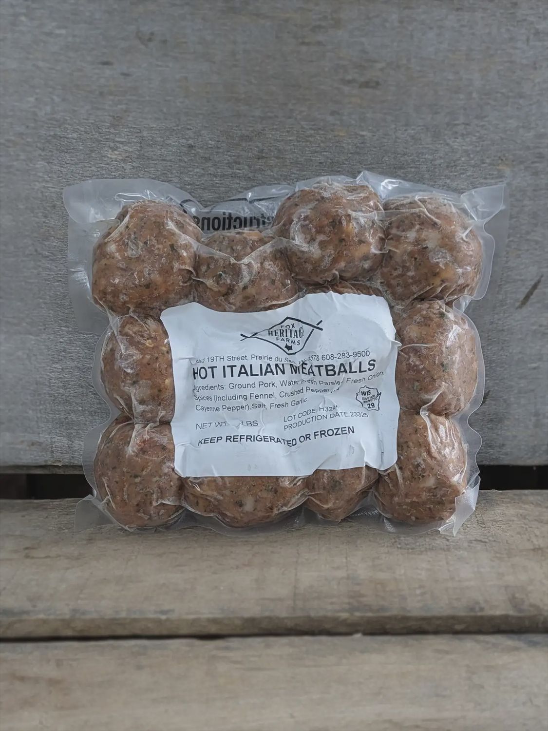 Hot Italian Meatballs
