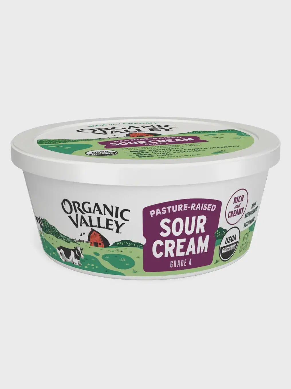 Sour Cream, Choose Size of Container: 8oz