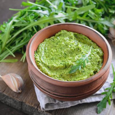 Arugula and Basil Pesto