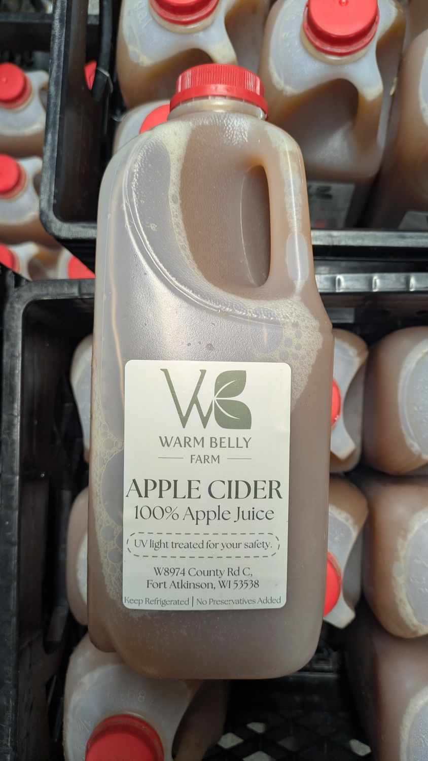 Apple Cider (1/2 gal)