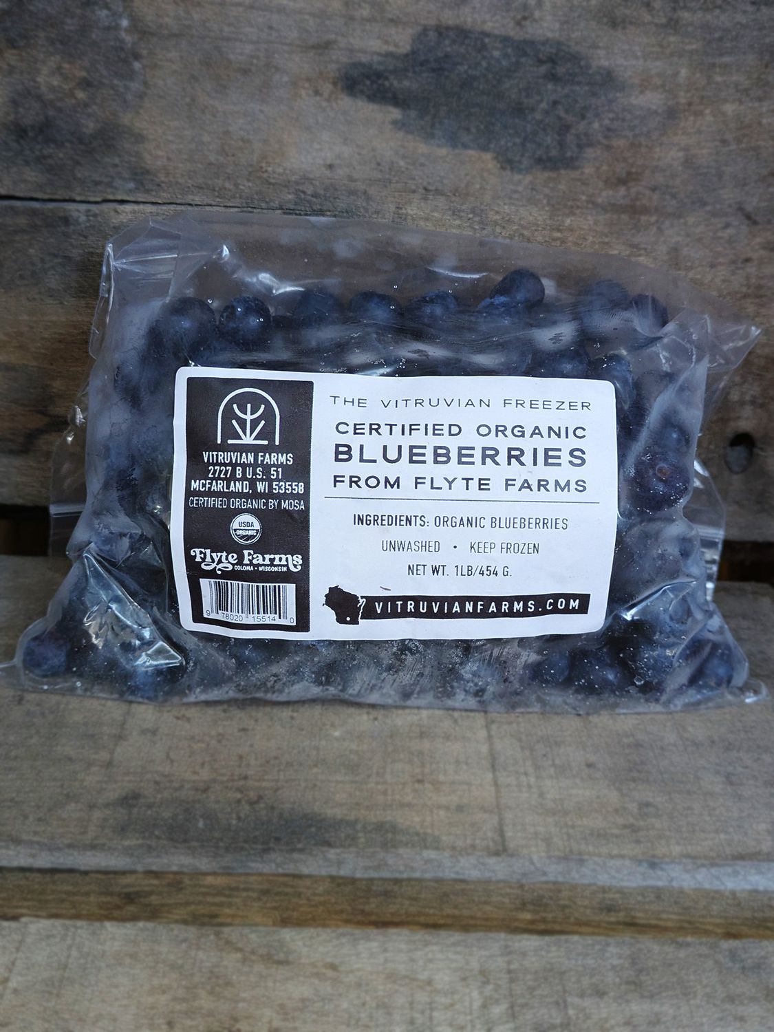 Frozen Flyte Farms Blueberries