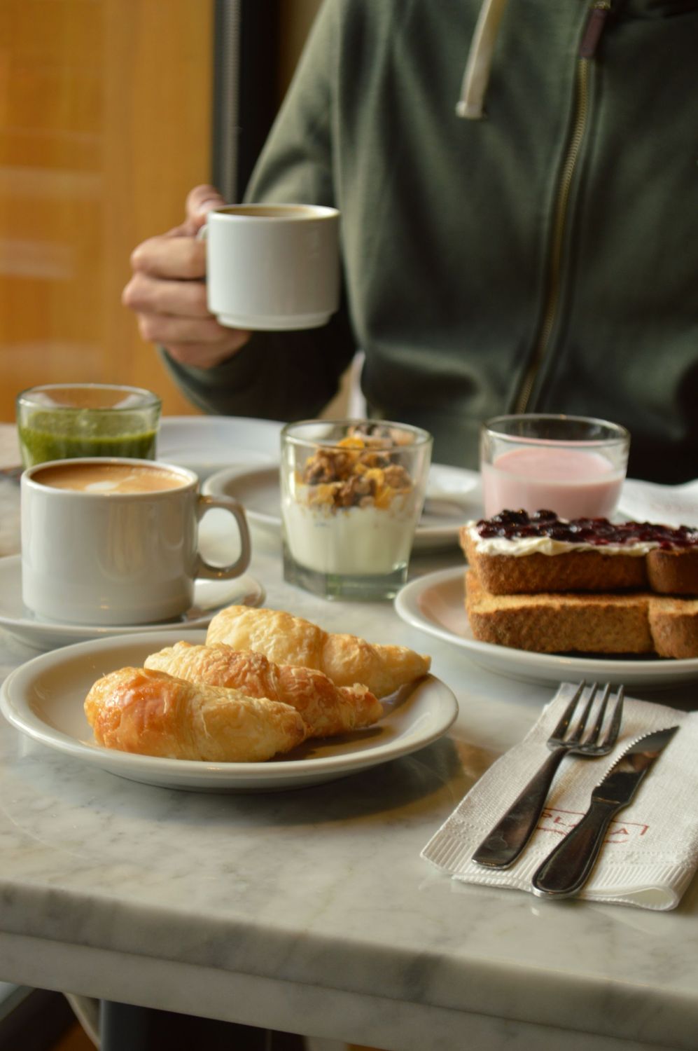 Buffet breakfast