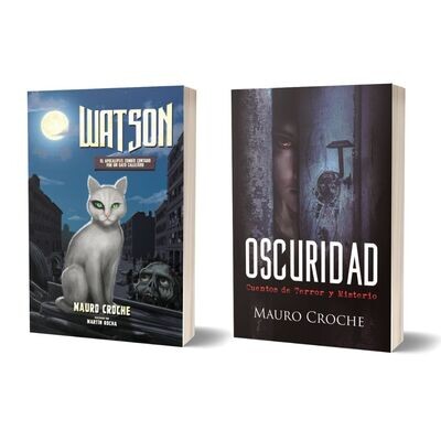 Pack 2: Watson (PAPEL) + Oscuridad (PAPEL)