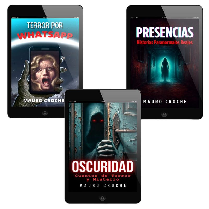 3 libros de terror (EBOOKS)