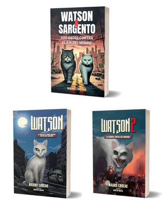 Los 3 libros de Watson (PAPEL) + Regalos