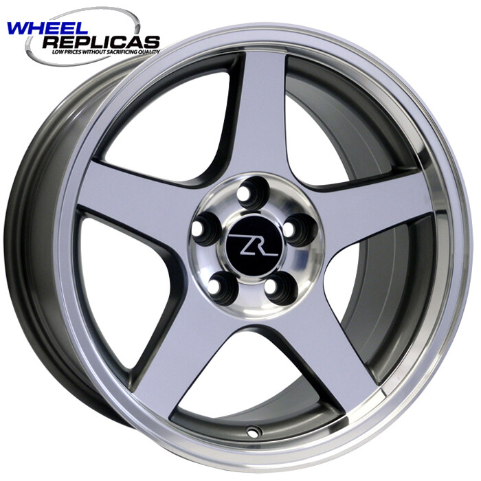 17x9 Anthracite w/Mirror Face 03 Dish Style Wheel