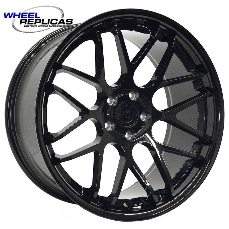 20x10 Gloss Black Downforce DC8 Wheel