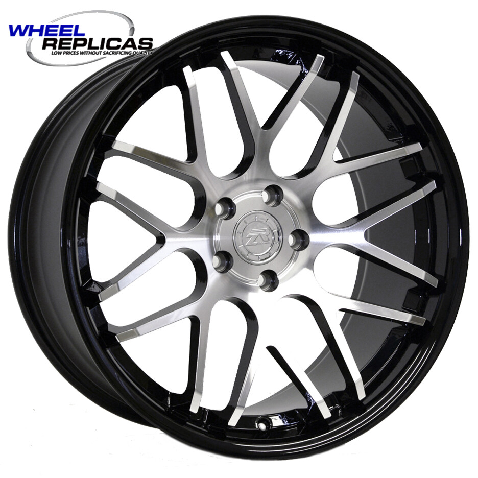 20x10 Gloss Black with Mirror Face Downforce DC8 Wheel