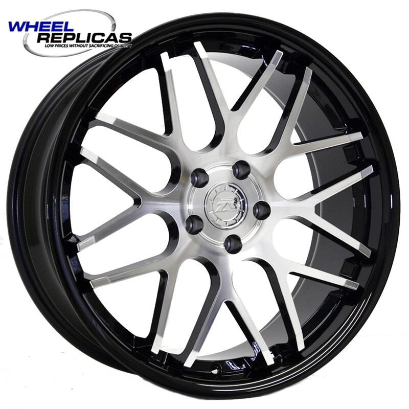 20x8.5 Gloss Black with Mirror Face DC8 Wheels