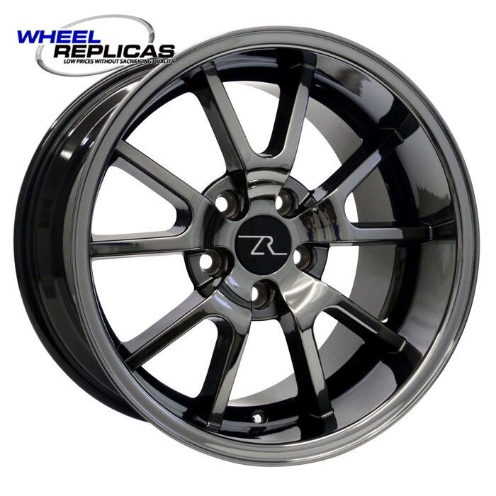 17x10.5 Black Chrome FR500 Style Wheel