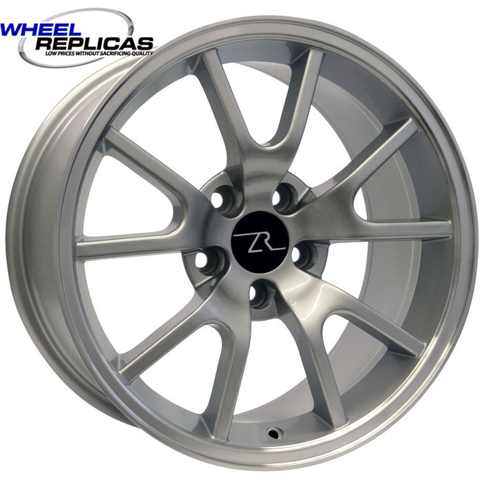 17x9 Silver FR500 Style Wheel