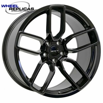 20x10.5 Gloss Black Hellcat Style Wheels