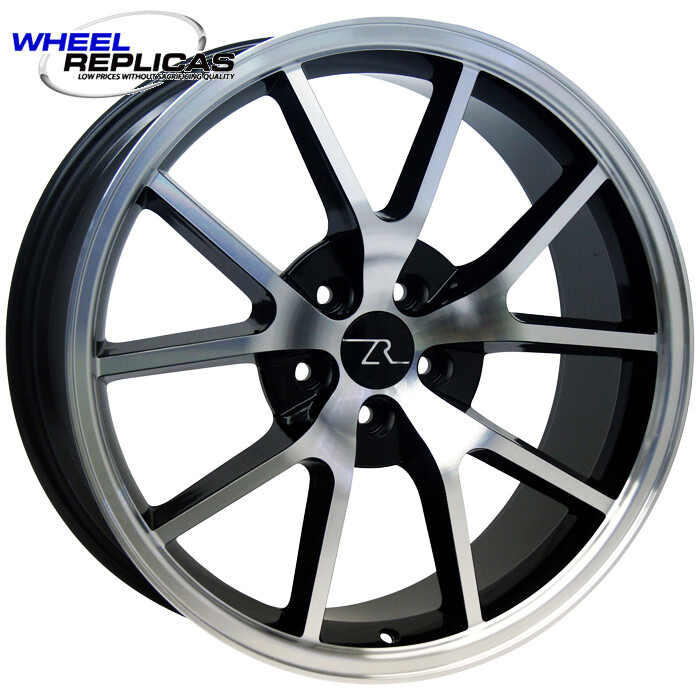 20x8.5 Gloss Black with Mirror Face FR500 Style Wheel