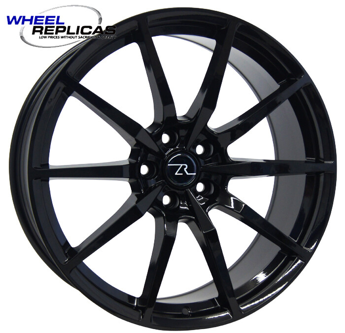 20x10 Gloss Black  350 Style Wheel