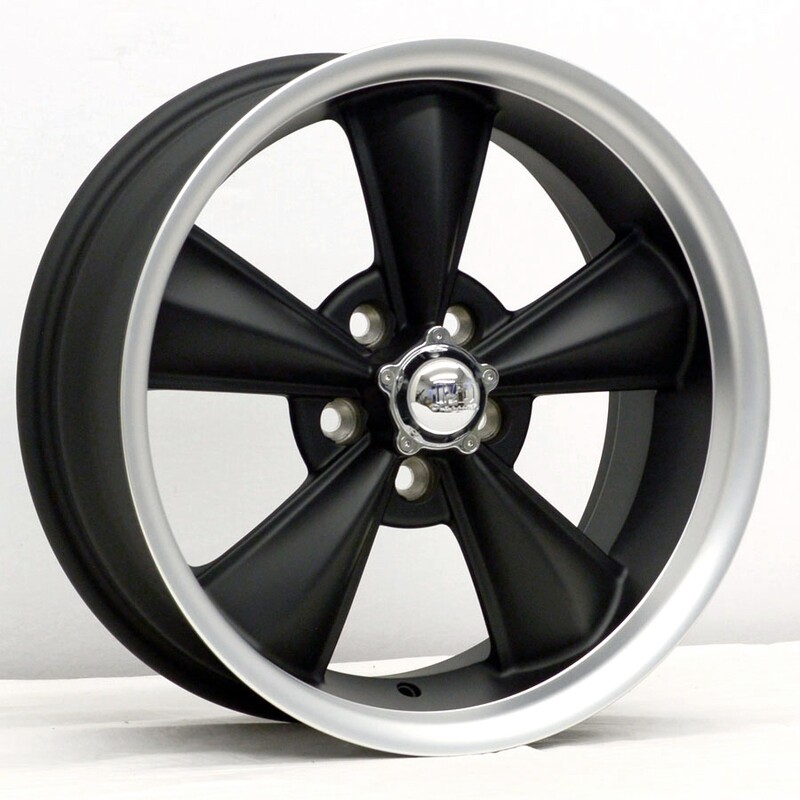 17x7 Matte Black MD Classic Wheel