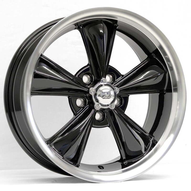 17x7 Gloss Black MD Classic Wheel