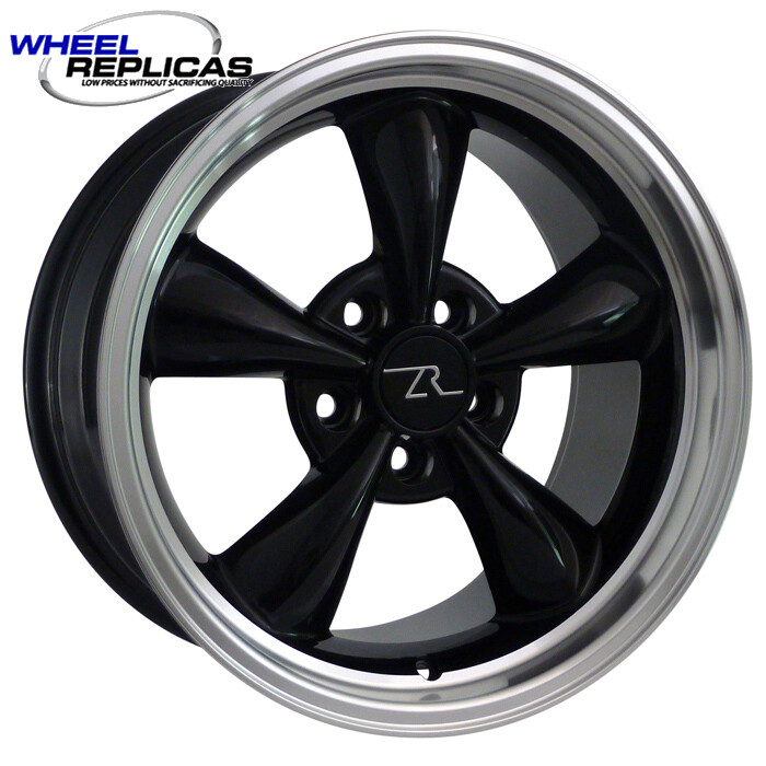 17x9 Black Bullitt Style Wheel