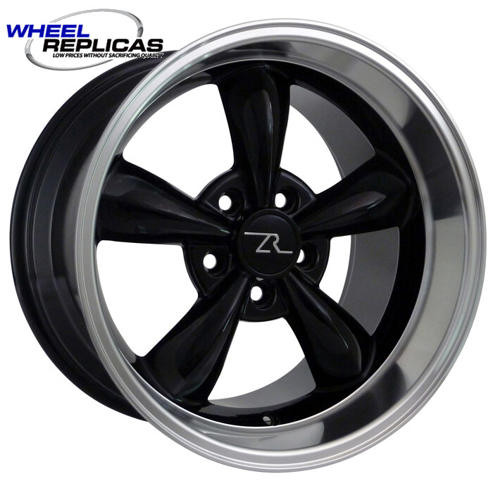 17x10.5 Black Bullitt Style Wheel