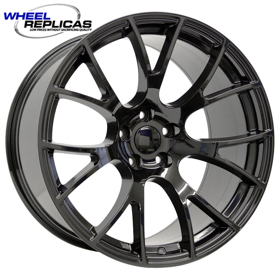 20x11 Gloss Black Hellcat Style Wheels