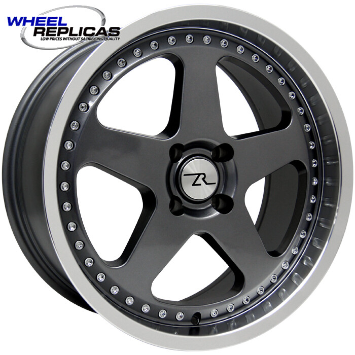18x8.5 Gunmetal SC Motorsport Style Wheel 4 Lug