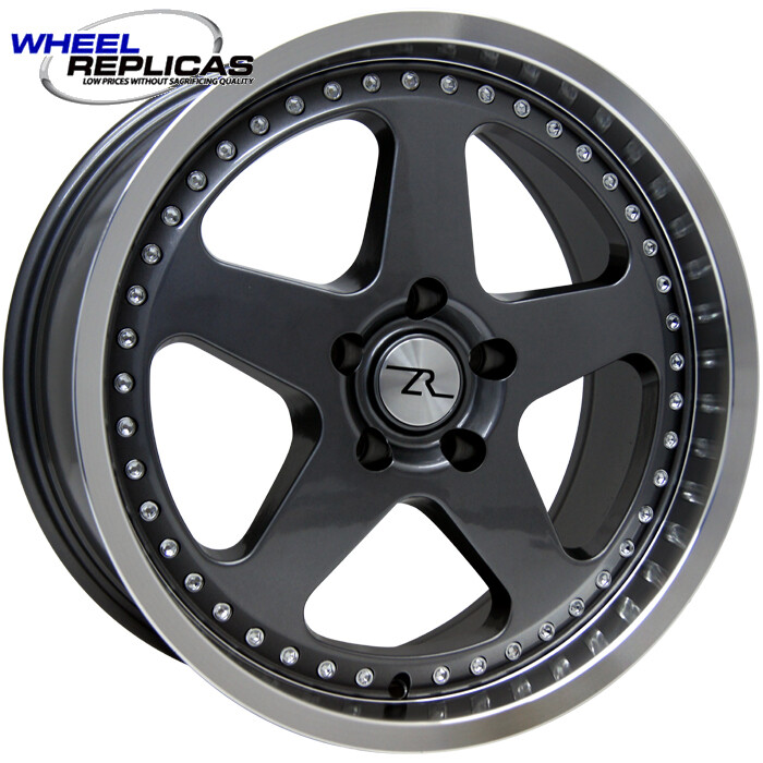 18x8.5 Gunmetal SC Motorsport Style Wheel 5 Lug