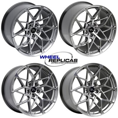 19x10 &amp; 19x11 Combo Platinum Mach Style Wheels