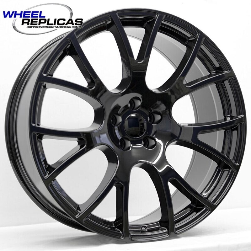 22x10 Gloss Black Hellcat &#39;Y&#39; Style Wheels