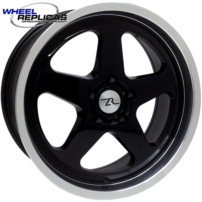 17x9 Gloss Black SC Style Replica Wheel