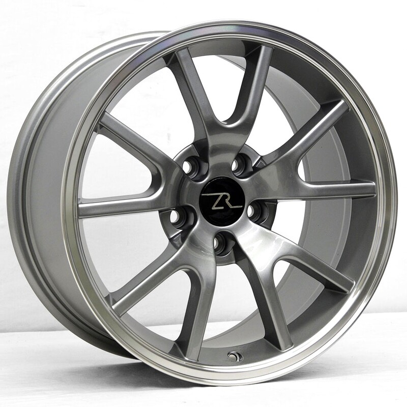17x9 Anthracite FR500 Style Wheel