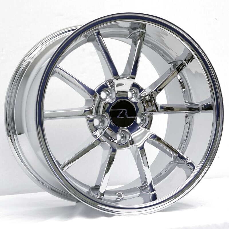 17x10.5 Chrome FR500 Style Wheel