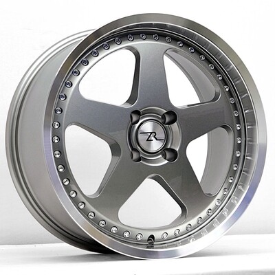 18x8.5 Gunmetal SC Motorsport Style Wheel 4 Lug