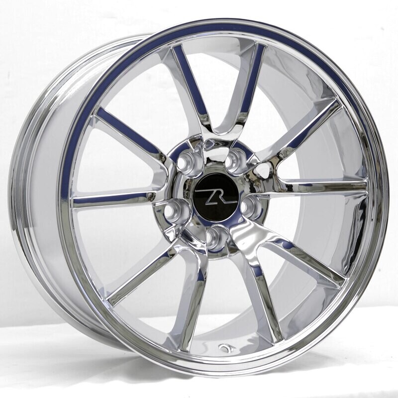 17x9 Chrome FR500 Style Wheel