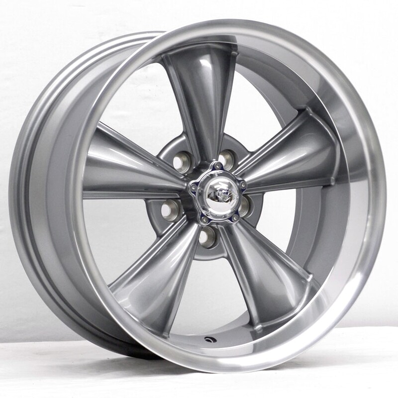 17x8 Gloss Gun Metal MD Classic Wheel