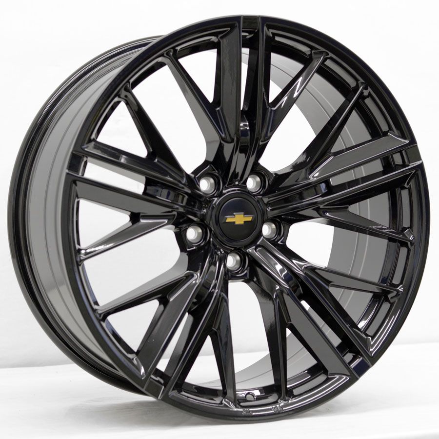 20x9 Gloss Black ZL1 Replica Wheel (front)