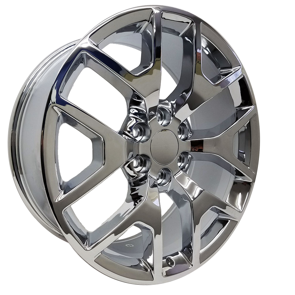 22x9 Honeycomb Style Replica, Chrome Plated