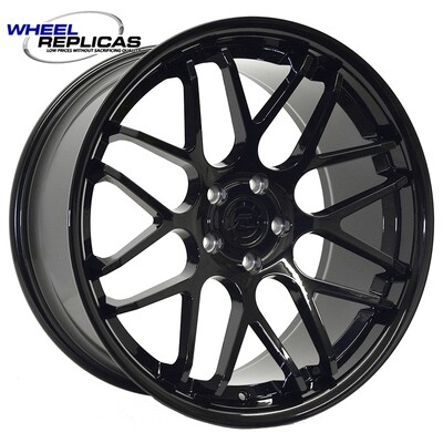 20x8.5 Gloss Black DC8 Wheels