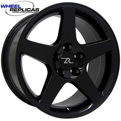 17x9 Black 03 Style Wheel