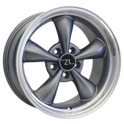 17x9 Anthracite Bullitt Style Wheel