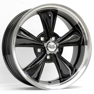 17x7 Gloss Black MD Classic Wheel