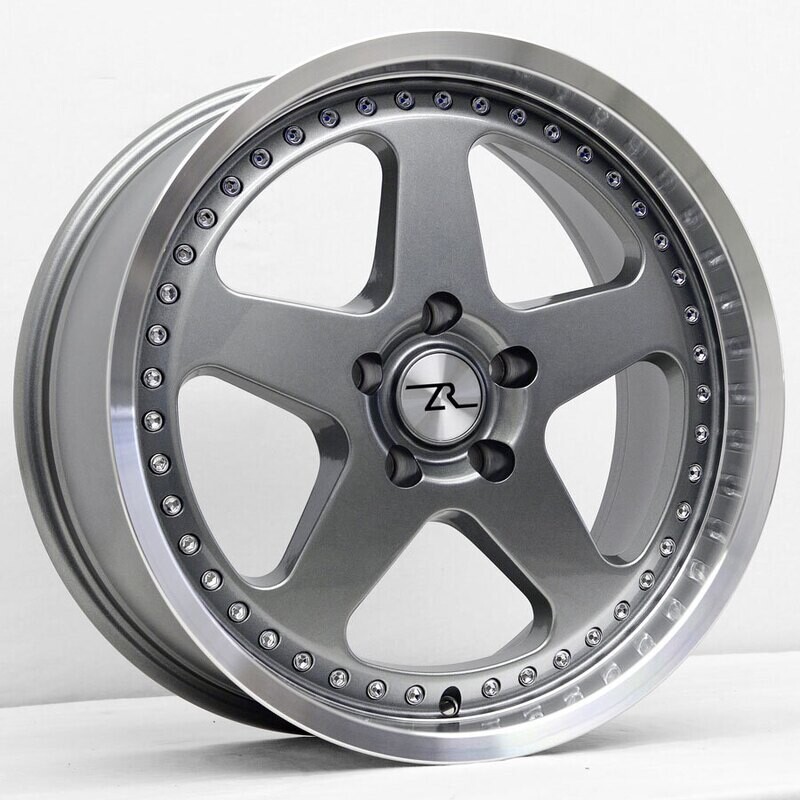 18x8.5 Gunmetal SC Motorsport Style Wheel 5 Lug