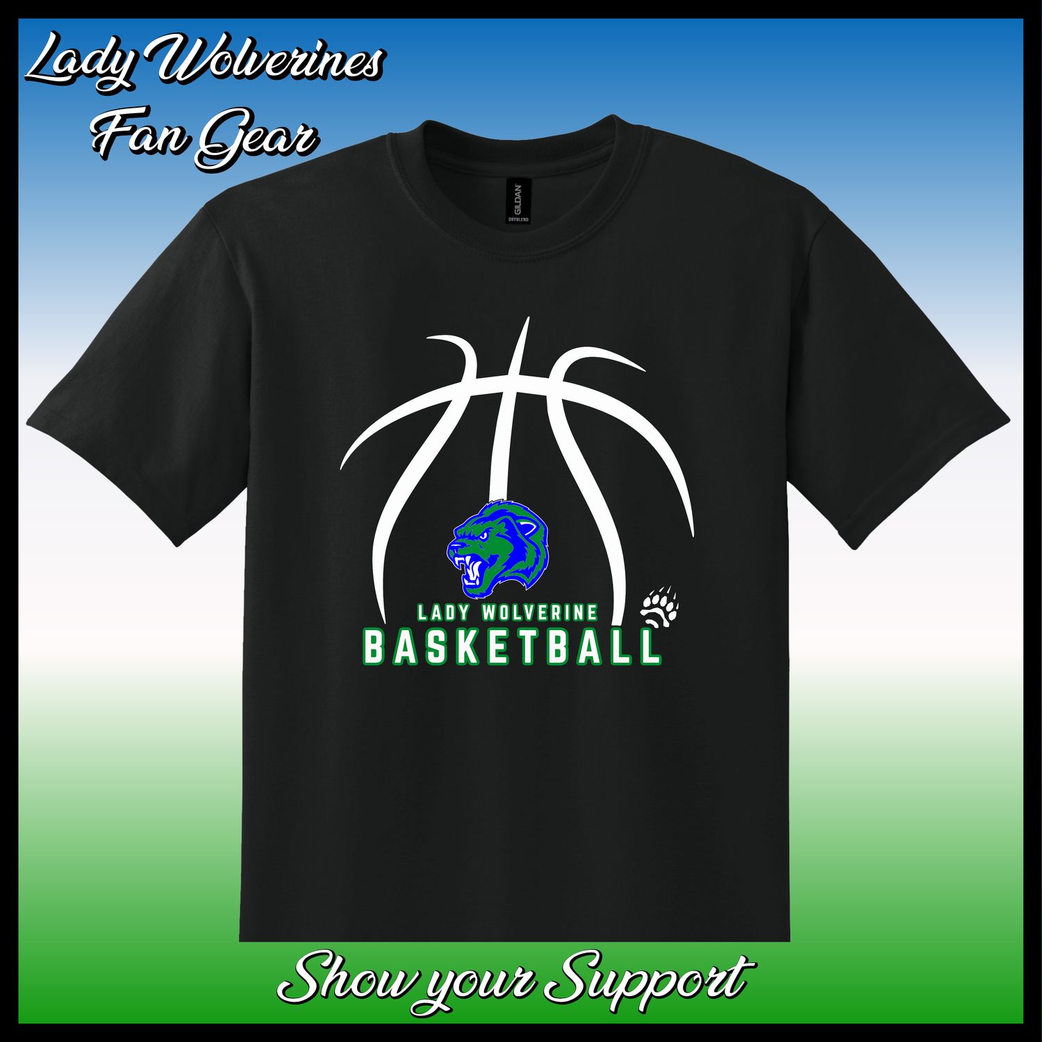 WLB Lady Wolverines T-Shirts &amp; Sweatshirts