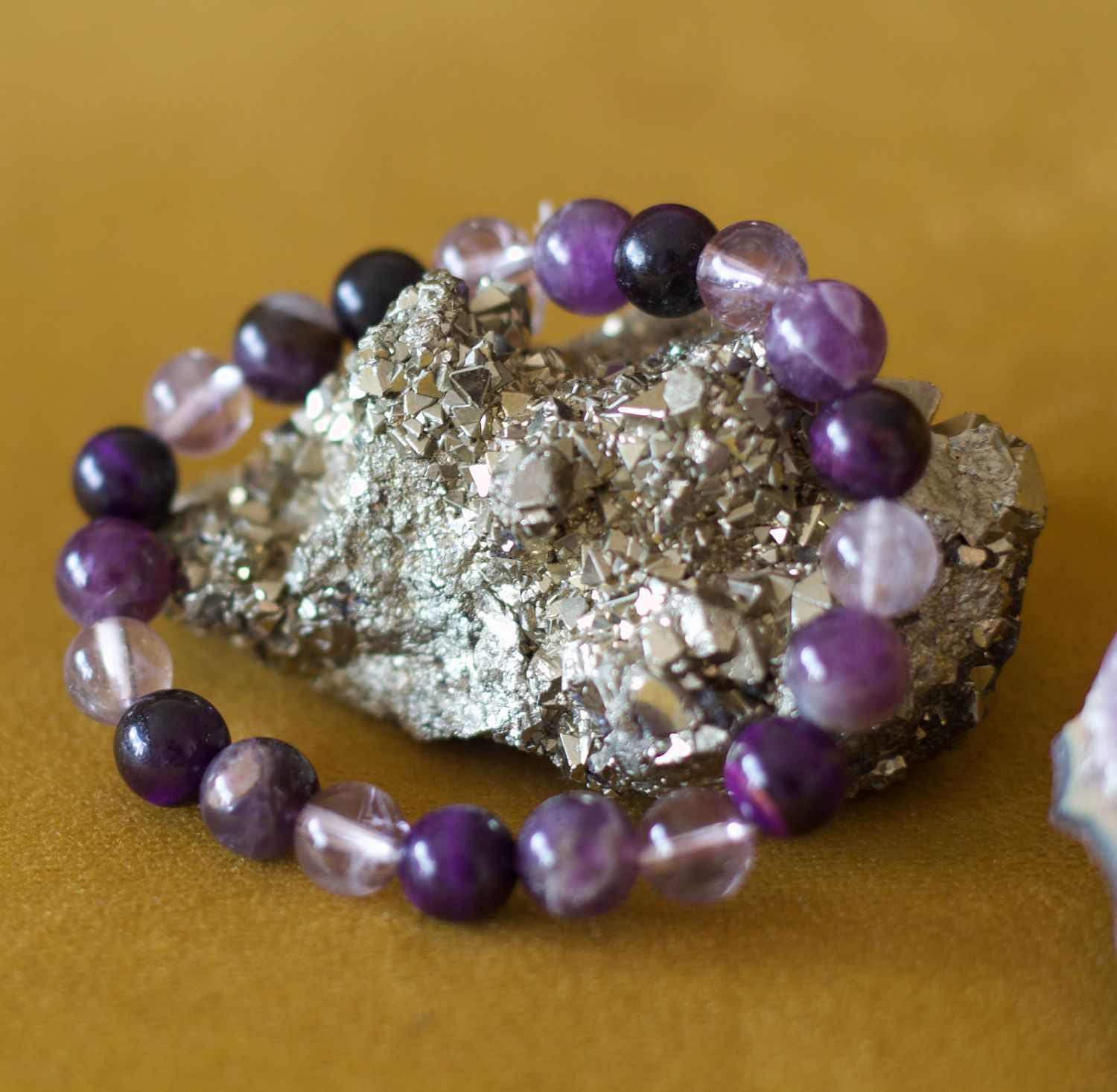 Amethyst bracelet