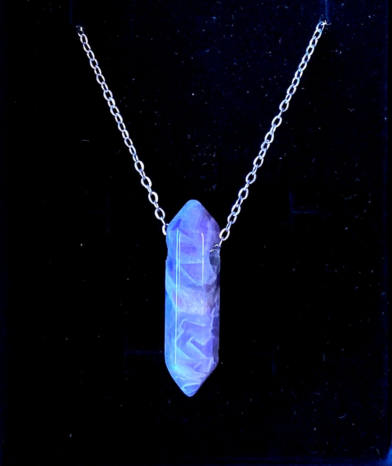 Amethyst Necklace [Stainless steel]