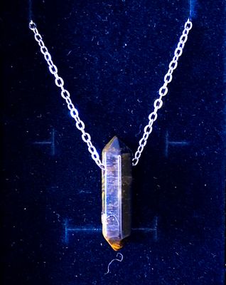 Tigers Eye Necklace [Stainless steel]